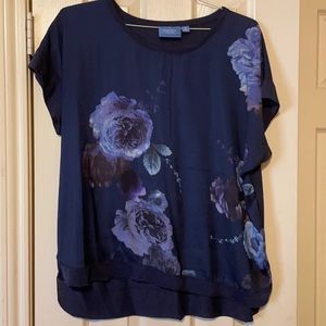 Vera Wang Women’s Blouse XL Floral